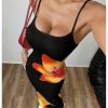 Women's Floral Sun Maxi Bodycon Dresse Summer Starfish Dress White